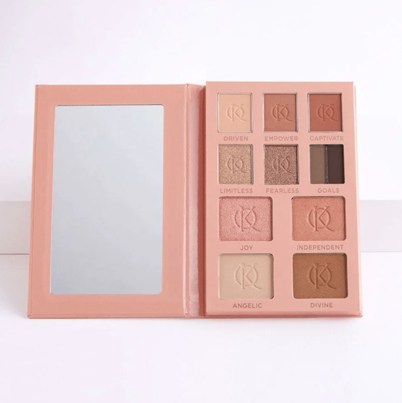 Kenia Ontiveros Glow And Go Kit Eyeshadow Face Powder Brow Palette - Picture 10 of 10